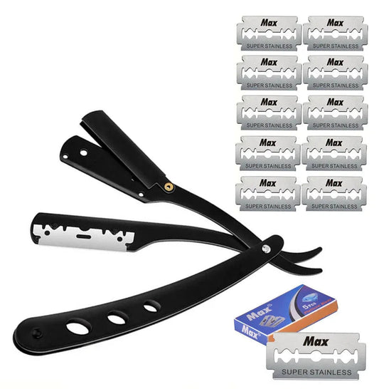 Cut-Throat Razor with Blades