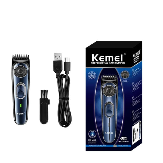 Kemei KM-1256 Electric Cordless Hair Trimmer