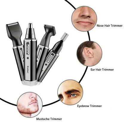 Kemei-6630 grooming kit with attachments